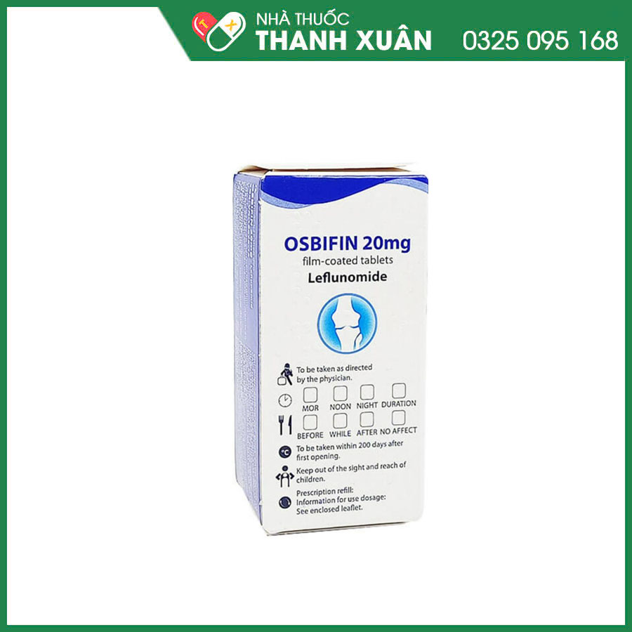 Osbifin 20mg thuốc điều trị trong bệnh viêm khớp dạng thấp thể hoạt động